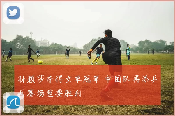 孙颖莎夺得女单冠军 中国队再添乒乓赛场重要胜利